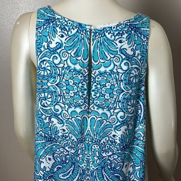 Lilly Pulitzer Women's Resort White Tipsy Tusk Sleeveless Dress l XL extra large - Picture 6 of 9